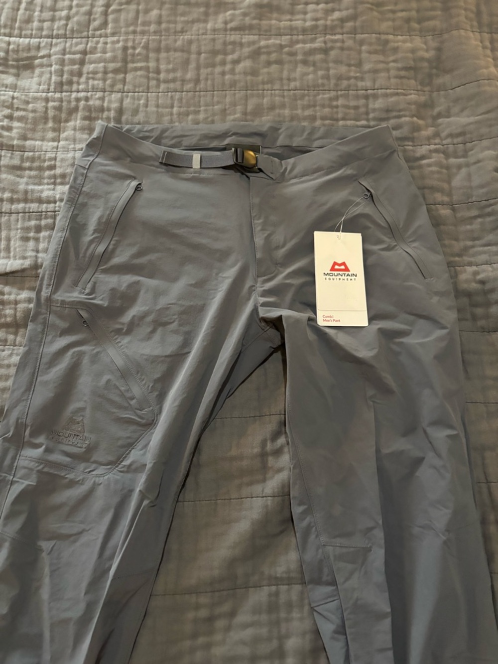 Mountain Equipment men’s Comici soft shell pants, stretch PFC-free DWR, NWT
